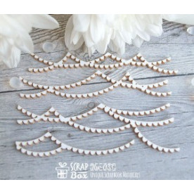 Чипборд Гирлянды раздельные, 70*90 мм от Scrapbox
