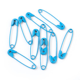 Набор булавок, 5 шт, светло-голубой, 30 мм