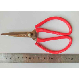 Ножниці ремісничі, червоні, 20 см, 1 од