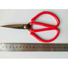 Ножниці ремісничі, червоні, 18 см, 1 од