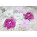 Набор цветов и декора, Royalty flowers Сиреневый микс, 50 мм, 6 шт, Iris