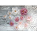 Набор цветов и декора, Royalty flowers Розовые мечты, 30-50 мм, 12 шт, Iris