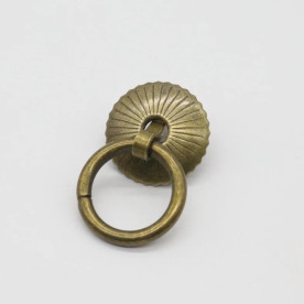 Ручка металева декоративна, колір бронза, 30 мм