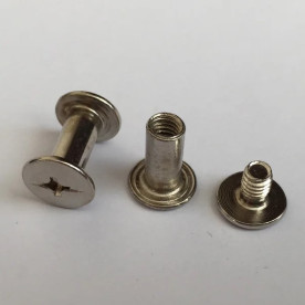 Болт для альбомів, 9х5 мм, гвинт