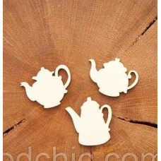 Чіпборд Набір Чайнички, 3 шт. WOODChic
