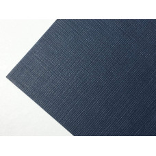 Бумага с текстурой льна Imitlin fiandra blu notte 30х30 см, плотность 125 г/м2