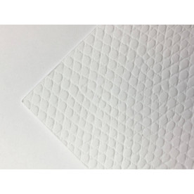 Бумага с тиснением LeatherLike white ethnic, 120г/м2, 30х30 см
