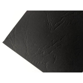 Картон дизайнерский, Malmero cuir noir, 30х30 см, 300 г/м2