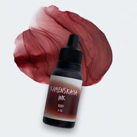 Алкогольные спиртовые чернила A-26 Рубин, 15 мл, Каменская