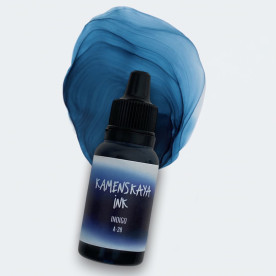 Алкогольне спиртне чорнило A-28 Індіго, 15 мл, Каменська