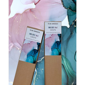 Набір для створення картин в стилі Ink Art, Сакура, Каменська