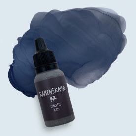 Алкогольне спиртне чорнило N-011 Бетон, 15 мл, Каменська