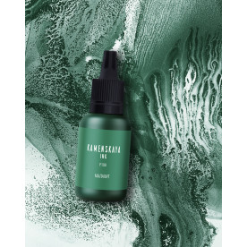 Алкогольные спиртовые чернила, расслаивающиеся, Малахит, 30 мл, Каменская