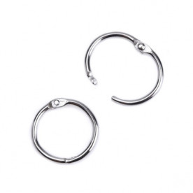 Кольцо металлическое 25 мм, 1 шт.