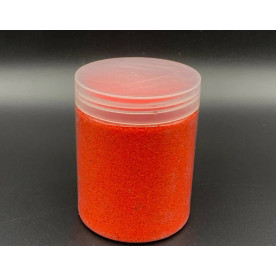 Декоративний пісок в баночці, червоний, 430 гр