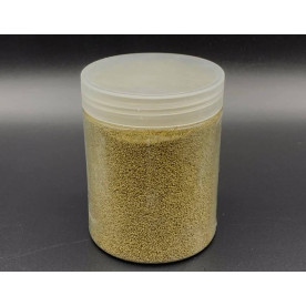 Декоративний пісок в баночці, золотистий, 470 грамм