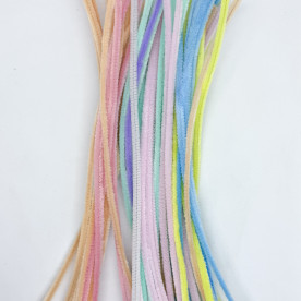 Набор синельной проволоки, разноцветный пастельный, 6 цветов, 50 штук, 30 см