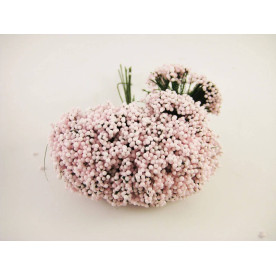 Тычинки на проволоке, розовый, 12 шт в пучке