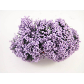 Тычинки для рукоделия на проволке, фиолетовый, 12шт/пучок