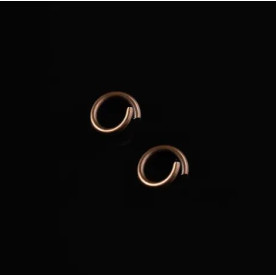 Набір з’єднувальних кілець, 10 шт., колір бронза, 8 мм