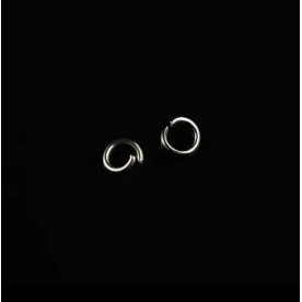 Набор колечек соединительных, 10 шт, цвет серебро, 5.5 мм