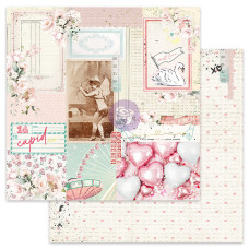 Скраппапір Sweet Cupid - Love Notes, 30х30 см, Prima