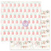Скраппапір Sweet Like Candy - Love Notes, 30х30 см, Prima