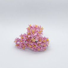 Набір паперових лілій, колір яскраво-рожевий, 2.5 см, 5 шт.