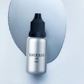 Алкогольне спиртне чорнило M-011 Срібло, 15 мл, Каменська