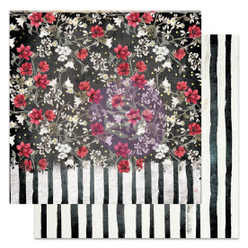 Скрапбумага Daisies & Magnolias - Magnolia Rouge, 30х30 см, Prima