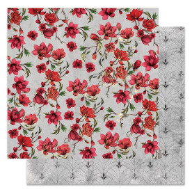 Скраппапір Pretty Tiles - Magnolia Rouge, 30х30 см, Prima