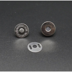 Кнопка магнит для альбома 14 мм , 1 набор, цвет никель