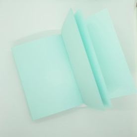 Заготівля для блокнота, блакитний колір, 80г / м2, А6, 96 аркушів, 192 сторінки, Magenta Line