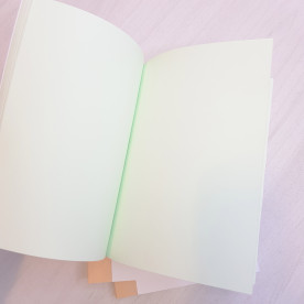 Заготовка для блокнота, цвет зеленый, 80г/м2, А5, 96 листов, 192 страницы, Magenta Line