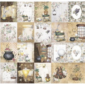 Набір смуг з картками для декорування, Magic Story, рос. мова, Magenta Line