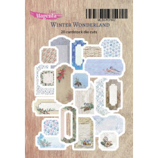 Набор высечек, Теги Winter Wonderland, 20 штук, Magenta Line