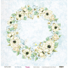 Двусторонняя скрапбумага, Dear Baby Boy 01, 240 г/м2, 30,5х30,5 см, Magenta Line