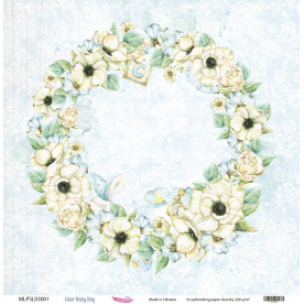 Двосторонній скраппапір, Dear Baby Boy 01, 240 г / м2, 30,5х30,5 см, Magenta Line