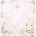 Двусторонняя скрапбумага, Dear Baby Girl 03, 240 г/м2, 30,5х30,5 см, Magenta Line