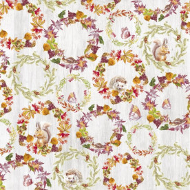 Двосторонній скраппапір, Cozy Autumn 02, 240 г / м2, 30,5х30,5 см, Magenta Line