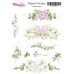 Наклейки, Elegant Garden 04 Квіткові бордюри, 13х18 см, Magenta Line