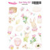 Наклейки, Dear Baby Girl 02 Дитячі дрібниці, 13х18 см, Magenta Line