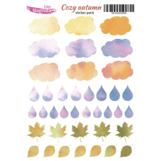 Наклейки, Cozy Autumn 06 Осіння погода, 13х18 см, Magenta Line