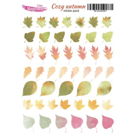 Наклейки, Cozy Autumn 07 Осенние листочки, 13х18 см, Magenta Line