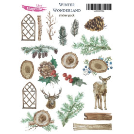 Наклейки, Winter Wonderland 04 Зимовий настрій, 13х18 см, Magenta Line