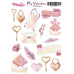 Наклейки, My Valentine 05 Любовна пошта, 13х18 см, Magenta Line