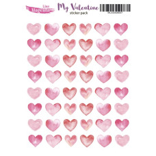Набор наклеек My Valentine 06, 13x18 см, Magenta Line