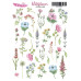 Аркуш наліпок Magenta Line Wildflower 06 Польові трави, 13х18 см, MLSSS09006