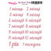 Наклейки My Sweet Baby Фразы для альбома девочка, укр., 13х18 см, Magenta Line