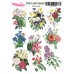 Набор наклеек Flora and Fauna Полевые букеты, MLSTK03025, 13x18 см, Magenta Line